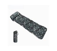 (Camouflage) Outdoor Sleeping Pad Camping Inflatable Mattress with Pillows Travel Mat Folding Bed Ultralight Air Cushion Hiking Trekking