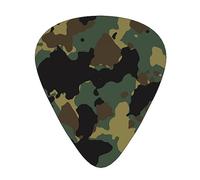 Camouflage Pattern Guitar Paddle 12 Pack Guitar Pickup Suitable For Playing Acoustic Guitars, Electric Guitars, Etc.