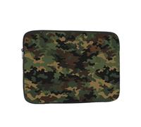 Camouflage Pattern Laptop Case 12 inch, Shockproof Protective Computer Sleeve Cover Water Resistant Laptop Bag Carrying Tablet Cover Briefcase Handbags Gifts for Men Women