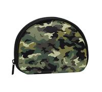 Camouflage Pattern Minis Storage Bag Shell Wallet Small Coin Purse with Minis with Zipper Change Purse for Coin Keys You Can Also Store Any Small Objects You Want