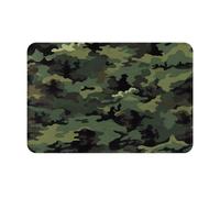(Camouflage Pattern) Printed Door Rugs for Bath Room,Bedroom and Office 16 X 24 in Floor Bath-mat, Soft Non-Slip Modern Indoor Carpets.