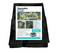 Camouflage Pattern Tarpaulin 80gsm - 2.4m x 1.8m