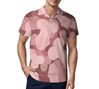 Camouflage Penis Men's Golf Polo Shirts Casual Tops Short Sleeve Regular Fit Tee