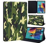 Camouflage Printed FINDING CASE Fit Samsung Galaxy Tab S5e 10.5 Leather Cover 2019 SM-T720 / T725, PU Flip Leather Smart Lightweight Shell Stand Cover Case for Samsung Galaxy Tab S5e 10.5 2019