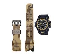Camouflage Resin Strap Suitable Fit for Casio G-SHOCK GWG-1000 Mudmaster Men's Replacement Band Retrofitting Watch Accessories(GWG-Camo Khaki-B)