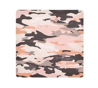 Camouflage Rose Gold black Magic Self-Adhesive Toiletries Pouchs Cloth Makeup Organizer Wrap Camera Lens Cloth Wrapper Cosmetic Organizers For Travel Size 21.7x21.7in