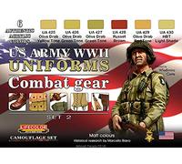 Camouflage Set LifeColor CS18 WWII US Army Uniforms SET2 Combat Gear