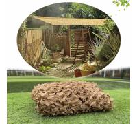 Camouflage Shade Net 1m 2m 3m 4m 5m 6m 7m 8m 9m,Military Reinforced Camouflage Netting,Sunscreen Camo Netting,Camping,Hunting,Army,Party Decorations,Car Covers,Yellow,Yellow-1.5x8m(4.9*26.2ft)
