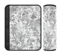 Camouflage Silver 2 pcs car Accessories Release Stress to Your Neck and Shoulders for Sedan forro para cinturon de seguridad
