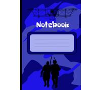 Camouflage style composition notebook: Unique and sturdy design, 100 high-quality sheets, Ideal paper for writing, planning, drawing or taking notes ... to school, work, or your daily adventures.