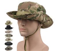 Camouflage Tactical Cap Military Boonie Hat Us Army Caps Camo Men Outdoor Sports Sun Bucket Cap Fishing Hiking Hunting Hats Tw-XinHan Black python-01