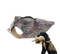 Camouflage Vest for Dogs - Adjustable Lightweight Fabric Protection, Safety Clothing for Hunting Training, Comfortable Clothing | Field Walking Exercise Tracking