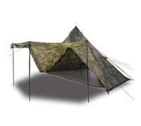 vidaXL Family Tent Tipi 6-Person Camouflage Waterproof UK