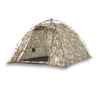 (Camouflage) vidaXL Fishing Tent 4-Person Lightweight Camping Tent Camouflage Quick Release