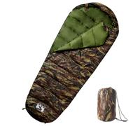 (camouflage) vidaXL Mummy Sleeping Bag for Adults Camping Hiking Sleeping Bag 3 Seasons