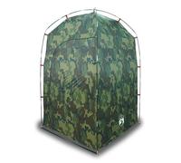 ** vidaXL Camouflage Shower Tent - Waterproof & Portable Camping Privacy Shelter - 140x140x213 cm
