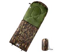 (camouflage) vidaXL Sleeping Bag for Adults Camping Outdoor Hiking Sleeping Bag 3-4 Seasons