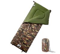 (camouflage) vidaXL Sleeping Bag for Adults Camping Outdoor Hiking Sleeping Bag 3 Seasons