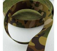 Camouflage Webbing Heavy Duty Tough 25mm 38mm 50mm Strap Buy 1 2 or 4 Metre 086D, 50mm, 1 Metre