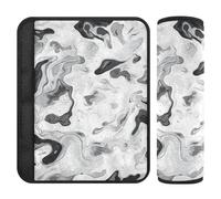 Camouflage White 2 pcs car seat Belt Cover pad More Comfort Driving for Auto forro para cinturon de seguridad