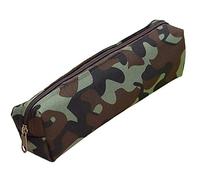 Camouflage Zip Pens Pencil Case Storage School Supplies Pouch Purse Mini Bag Trendy Pouch Holder Stationery (Camo Green)