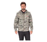 Camouflage Zip-through Hoodie - male - Diesel - Zip-throughs - Green - XL - Sweatshirts & Hoodies XL