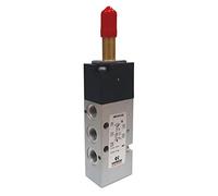 Camozzi 358-015-02 Electro pneumatic Valve, 5/2", 1/8", Solenoid Spring