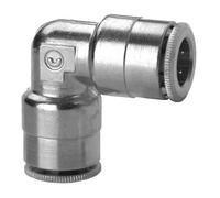 Camozzi 6550 8 Push In Fitting Equal Elbow, 8 mm Tube (Pack of 10)