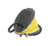 Camp Active 44168 Heavy Duty Bellows Foot Pump with Flexible Hose - Yellow