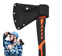 Camp Axe Cover - Thicken Nylon Small Hatch Headcover | Hangable Hatchet Axe Cover with Metal Buckle Waist for Camping x Protector