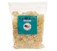 Camp Ben Pine Rosin - Tree Resin - Making Beeswax Cloth Food Wraps, Gum Nugget Rock Form, Natural Grade Hand Grip Enhancer, Baseball, Softball, Rodeo Rough Bucking Stock, Bull Riding