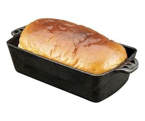 Camp Chef Home Seasoned Cast Iron Bread Pan | Model CIBP9, True seasoned interior, ready to use out of the box