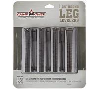Camp Chef Leg Levelers Fits Most Stoves and Camp Tables, (4-Pack), Black