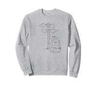 Camp Counselor Youth Teen HIking Camping Outdoor Christian Sweatshirt