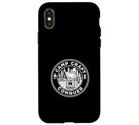 Camp Craft Conquer Bushcraft Camping Outdoor Survivalist Case for iPhone X/XS