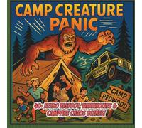Camp Creature Panic: Retro Monster Coloring Book for Adults - 1950s Comic Style Bigfoot, Werewolves, Swamp Beasts & Campfire Chaos (Retro Monster & Sci-Fi Comics)