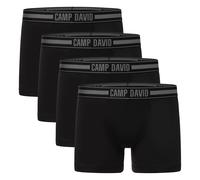 Camp David Men's Boxer Shorts, 4-Pack - Comfort Cotton Boxer Shorts 4P, Logo...