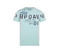Camp David Mens Logo T-Shirt, Sea Mint, L