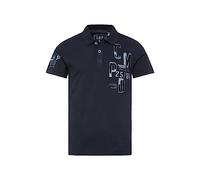 Camp David Men's Pique Polo Shirt, Navy blue, M