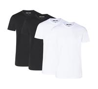 Camp David Men's T-Shirts, 4-Pack - Crew Neck T-Shirt 4P, Cotton Stretch