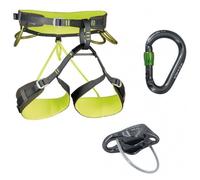 Camp Energy CR3 Pack - Harness, Belay Plate, Carabiner: Grey: XS Size: