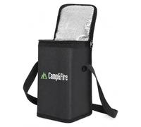 Camp&Fire 6L Cooler Bag, Insulated Lunch Bag with Shoulder Strap. | Keeps food and drinks hot or cold for up to 10 hours, holds up to 8 cans, supports 10kg and folds flat for easy storage.