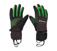 Camp - Gloves in PrimaLoft® - G Comp Warm Black/Green in Nylon - Size S Black