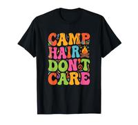 Camp Hair Dont Care Retro Camper T-Shirt
