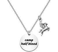 Camp Half Blood Bracelet Flying Horse Charm Bracelet Percy Jackson Jewelry Gift for Family Mythology Movie Gift (Camp Half Blood Necklace)