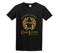 Camp Half Blood Branches Camp Jupiter SPQR SciFi Percy JacksonTop Sweatshirt Short Sleeve Black L