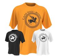 Camp Half Blood Inspired by Percy Jackson Novelty T-Shirt Gift Available in Orange, Kids 2/3-12/13 Adult XS - 6XL