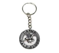 Camp Half Blood Keyring Key Chain - The Last Olympian Camp Half-Blood Pegasus Inside Pendant
