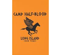 Camp Half Blood Logo Journal: 6" x 9" Inches, 110 Pages In lined, Notebook