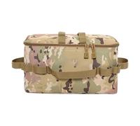 Camp Kitchen Organizer - Camping Utensil Organizer | Outdoor Waterproof Cookware Pouch, Portable Multifunctional Cooking Utensils Bag for Adventure, Picnic, Travel, BBQ, Vacation, Hiking, Campfire, Co